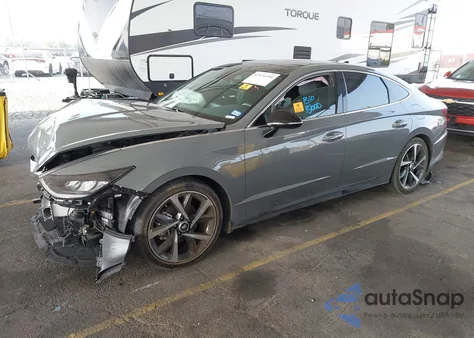 2022 Hyundai Sonata Sel Plus из США, поврежденный, VIN KMHL44J28NA227989